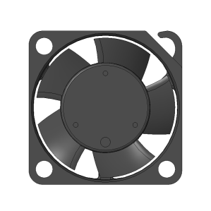CCHV Small DC Axial Fan 25X25X10MM Series E