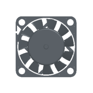 CCHV Small DC Axial Fan 40X40X10MM  (11 Impellers)